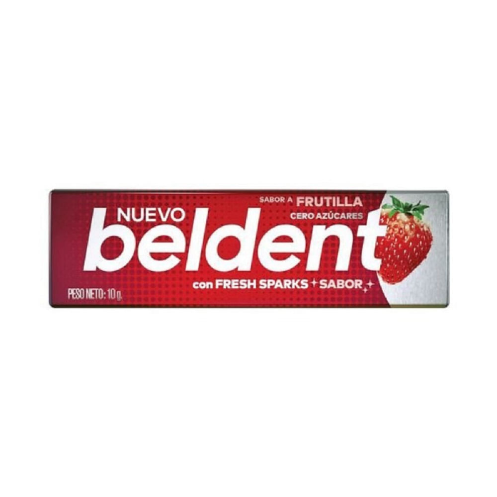 BELDENT FRUTILLA (ROJO) 10G