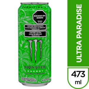 MONSTER ULTRA PARADISE VERDE SIN AZUCAR 473ML