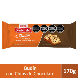 BUDIN VALENTE CHIPS DE CHOCOLATE 170G