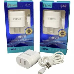 CARGADOR IPHONE INOVA 3.1A 3USB