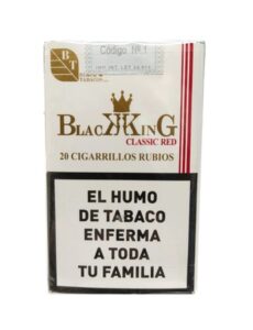 BLACK KING CIGARRILLOS RUBIOS