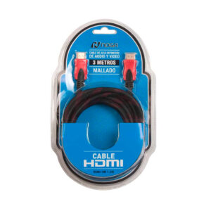 CABLE HDMI MALLADO REFORZADO 2.0 1.5M
