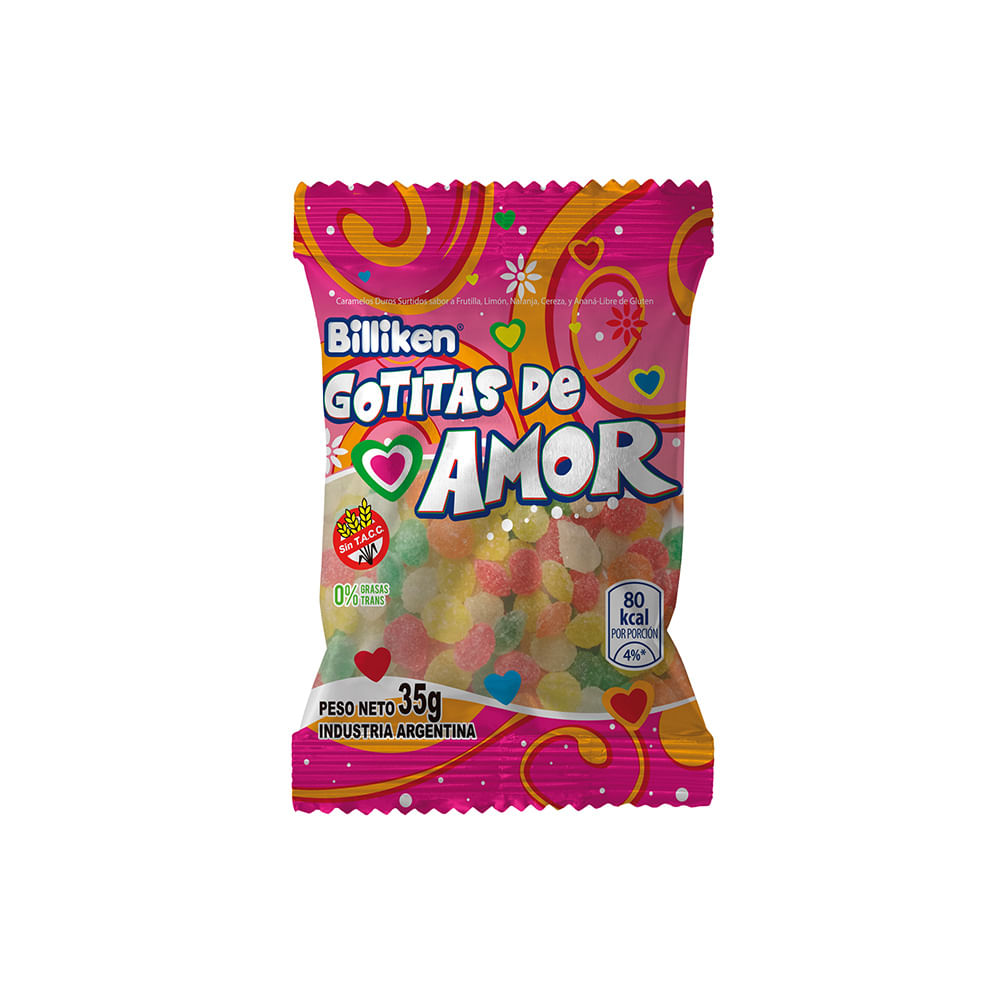BILLIKEN GOTITAS DE AMOR 35G