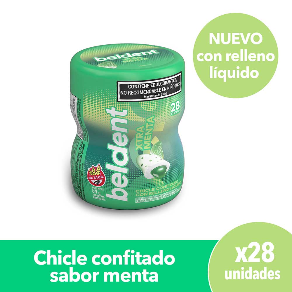 FLICS CHICLE SABOR MENTA 13G