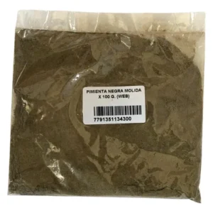 PIMIENTA NEGRA MOLIDA 100G
