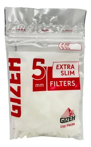 FILTRO GIZEH EXTRA SLIM 5MM 150U