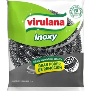 ESPONJA VIRULANA DE ACERO PLATEADA JORGITO