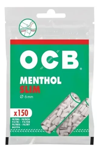 FILTRO OCB SLIM MENTOLADOS 150U