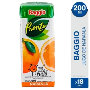 BAGGIO NARANJA 200ML