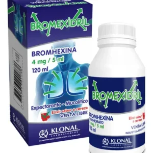 BROMEXIDRIL JARABE EXPECTORANTE MUCOLITICO 120ML