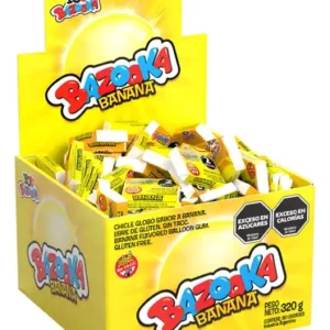 BAZOOKA BANANA CHICLES SUELTOS