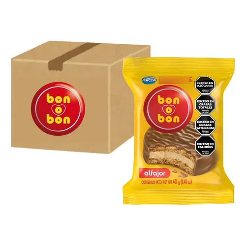 BONOBON ALFAJOR SIMPLE NEGRO 40G 20/04/22