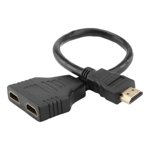 CABLE HDMI DUPLICADOR SPLITTER 1M 2H