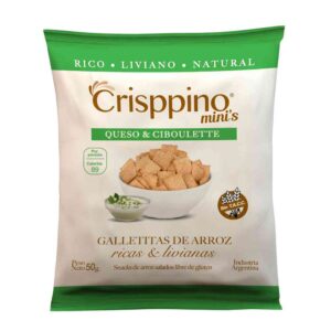 CRISPPINO MINI CREMA & CIBOULETE 50G