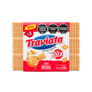 TRAVIATA REX CRACKERS GALLETITAS SALADA 96G