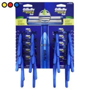 GILLETTE PRESTOBARBA AFEITADORA 2 HOJAS (AZUL)