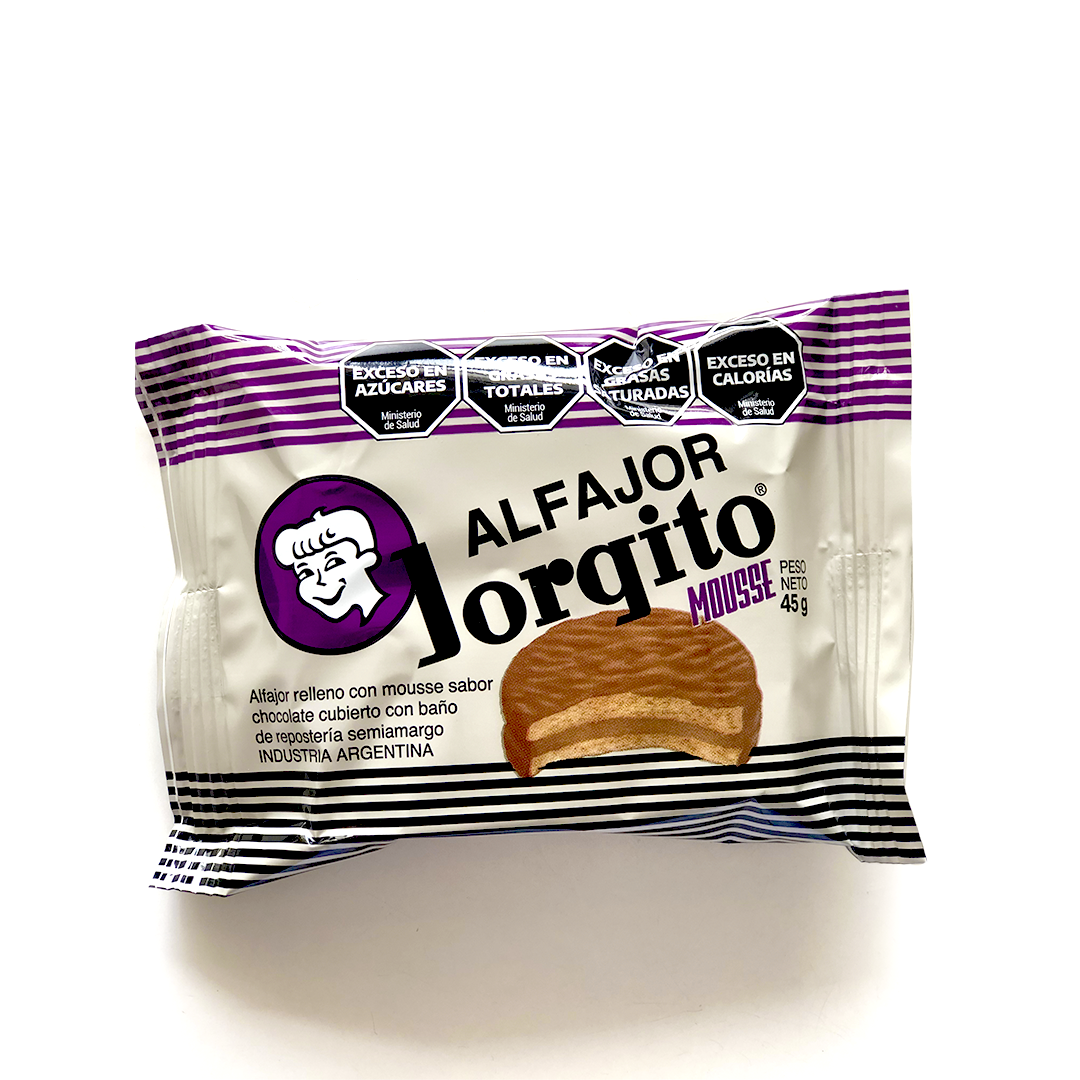 JORGITO ALFAJOR MOUSSE 45G