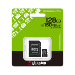 MEMORIA KINGSTON 128GB 100MB/S CLASE 10