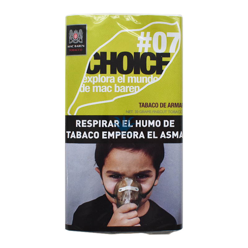 MAC BAREN CHOICE GRAPE #07 TABACO 30G