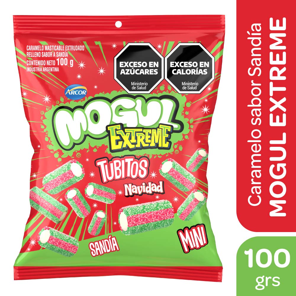 MOGUL EXTREME TUBITOS MINI MIX FRUTAL 100G