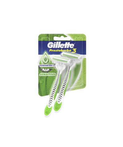 GILLETTE PRESTOBARBA AFEITADORA 3 HOJAS