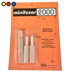 MINIFUSOR BOQUILLA CON ACCESORIOS COMPLETA