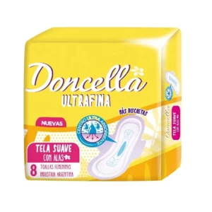 DONCELLA TOALLAS ULTRAFINA CON ALAS 8U