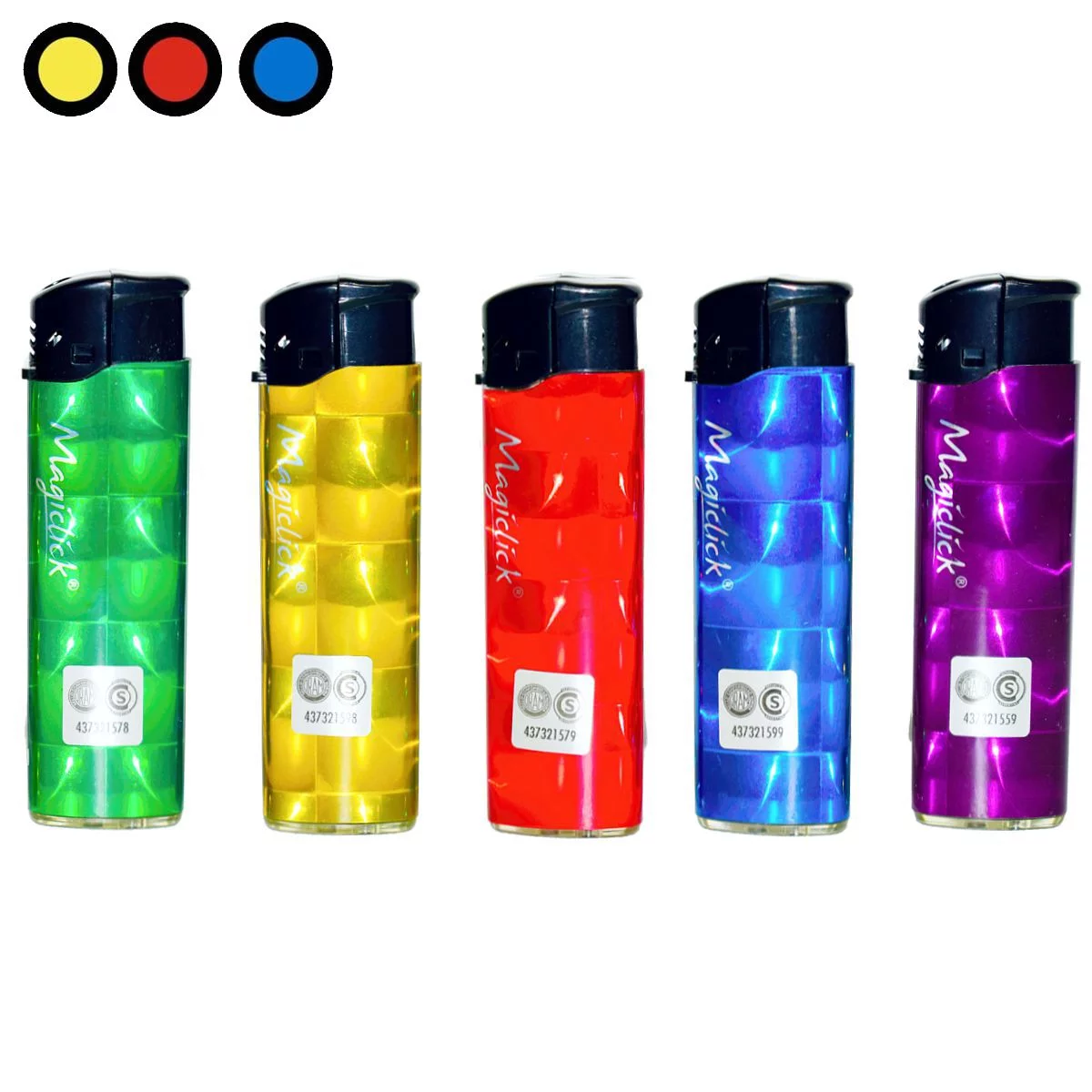 ENCENDEDOR MAGICLICK POP METALIZADO ELECTRONICO
