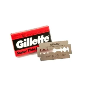 GILLETTE HOJAS DE AFEITAR ROJA SUPER THIN UNIDAD