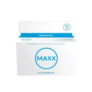 MAXX PRESERVATIVOS ESPERMICIDA (BLANCO) 3U