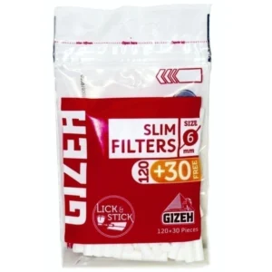 FILTRO GIZEH SLIM 6MM 150U