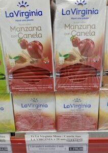 TE MANZANA CON CANELA LA VIRGINIA 20U
