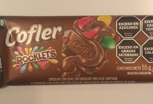 COFLER ROCKLETS CHOCOLATE 55G