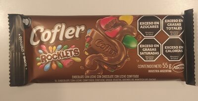 COFLER ROCKLETS CHOCOLATE 55G