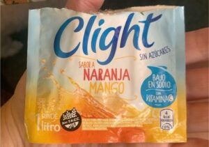 CLIGHT JUGO EN POLVO LIMONADA MARACUYA 8G