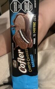 COFLER CHOCO-COOKIES BAÑADAS 133G