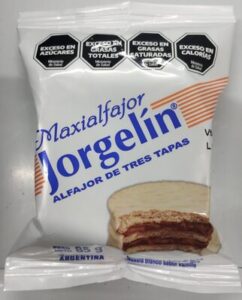 JORGELIN BLANCO ALFAJOR DE CHOCOLATE BLANCO 85G