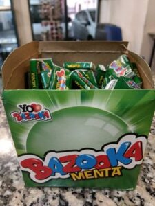 BAZOOKA MENTA CHICLES SUELTOS