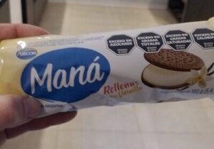 MANA RELLENAS VAINILLA 152G