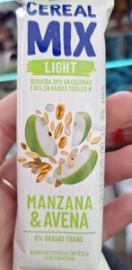 CEREAL MIX BARRA MANZANA LIGHT 23G