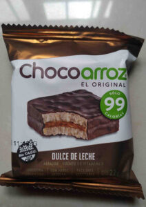 CHOCOARROZ DULCE DE LECHE ALFAJOR DE ARROZ 22G