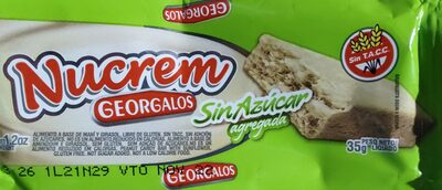 GEORGALOS SIN AZUCAR 30G
