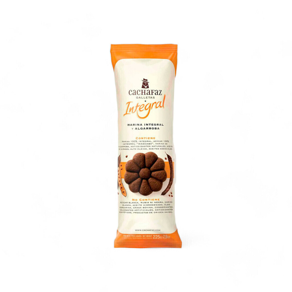 CACHAFAZ GALLETITAS NARANJA (ALGARROBA) 225G 0522