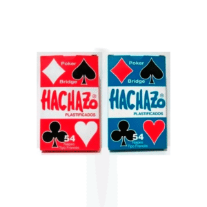 NAIPES HACHAZO POKER 54U