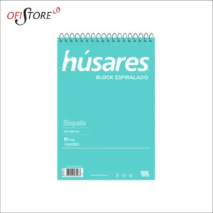 ANOTADOR HUSARES LISO A5 146MMX210MM 80H