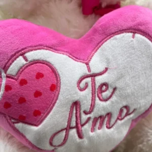 PELUCHE CORAZON ROSA