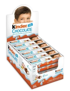 KINDER BARRA DE CHOCOLATE 4U 50G 04/03/25