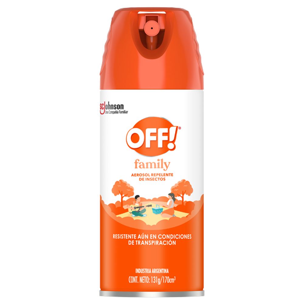 OFF REPELENTE AEROSOL 170ML