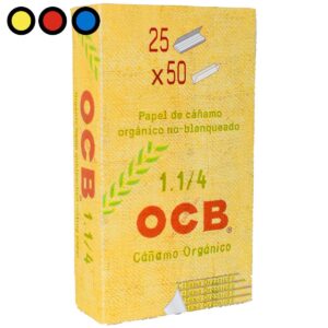 OCB PAPEL CAÑAMO ORGANICO 1.1/4´´