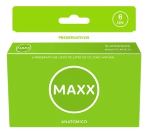 MAXX PRESERVATIVOS ANATOMICO (VERDE CLARO) 3U